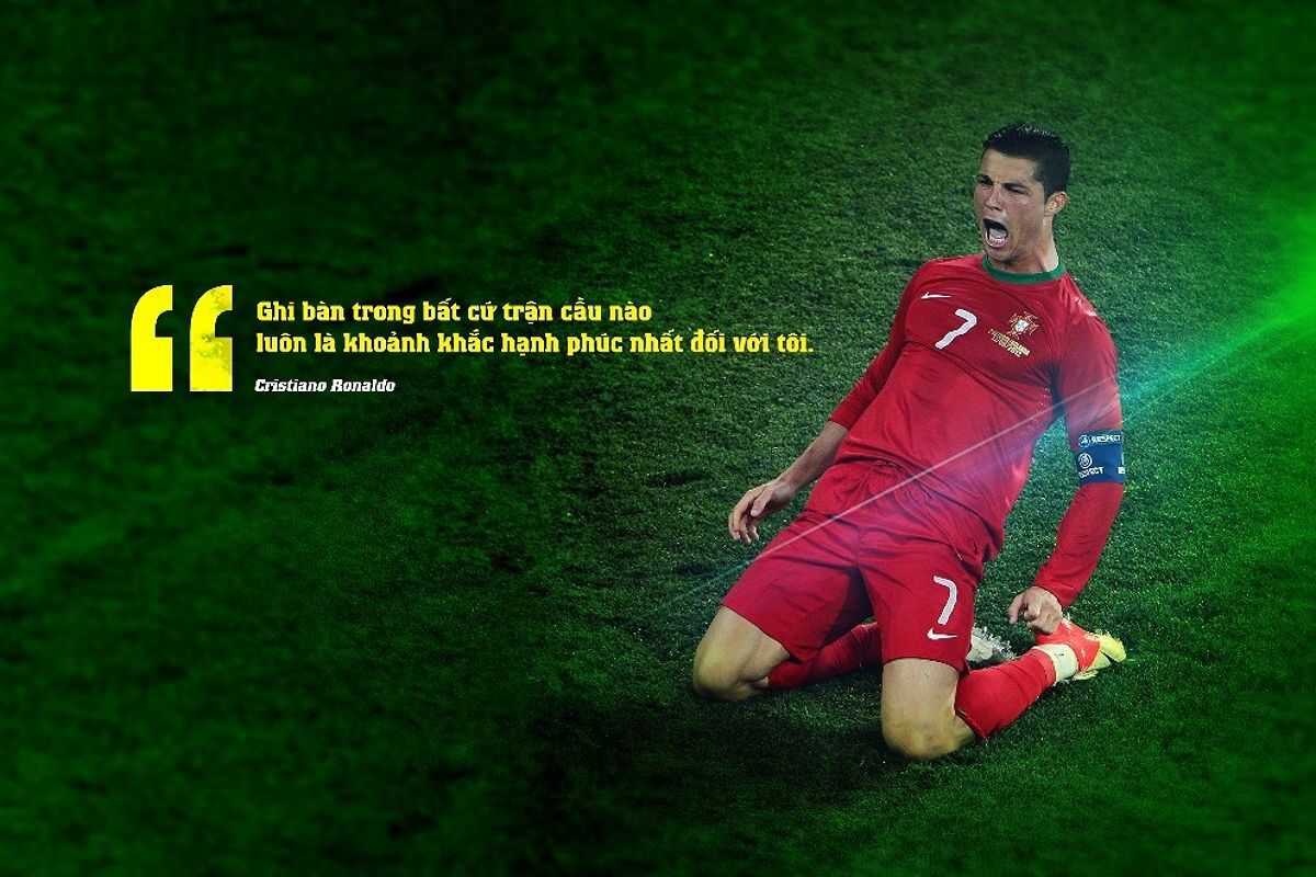 Câu nói nổi tiếng của Ronaldo về sự mạnh mẽ