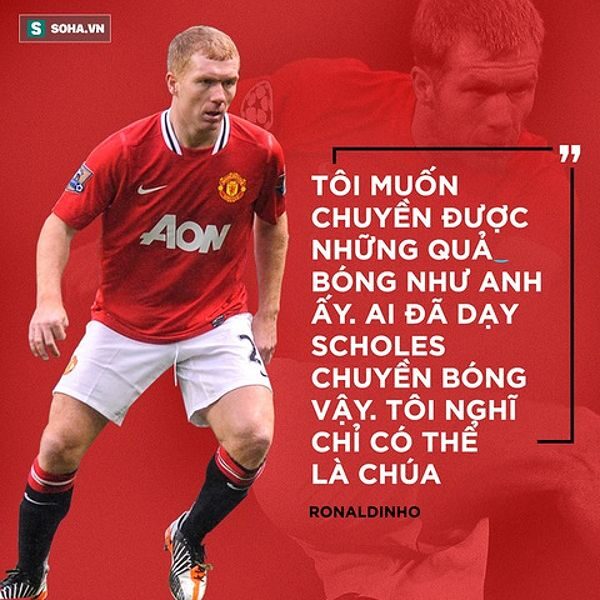 Paul Scholes: Thiên tài bé nhỏ dạy cho Ronaldo biết lễ độ