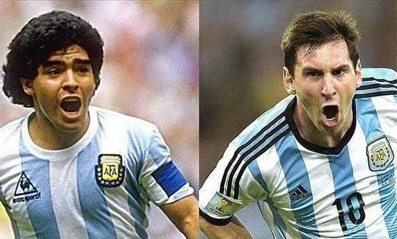 Theo Wenger, Messi chưa thể sánh với Maradona.